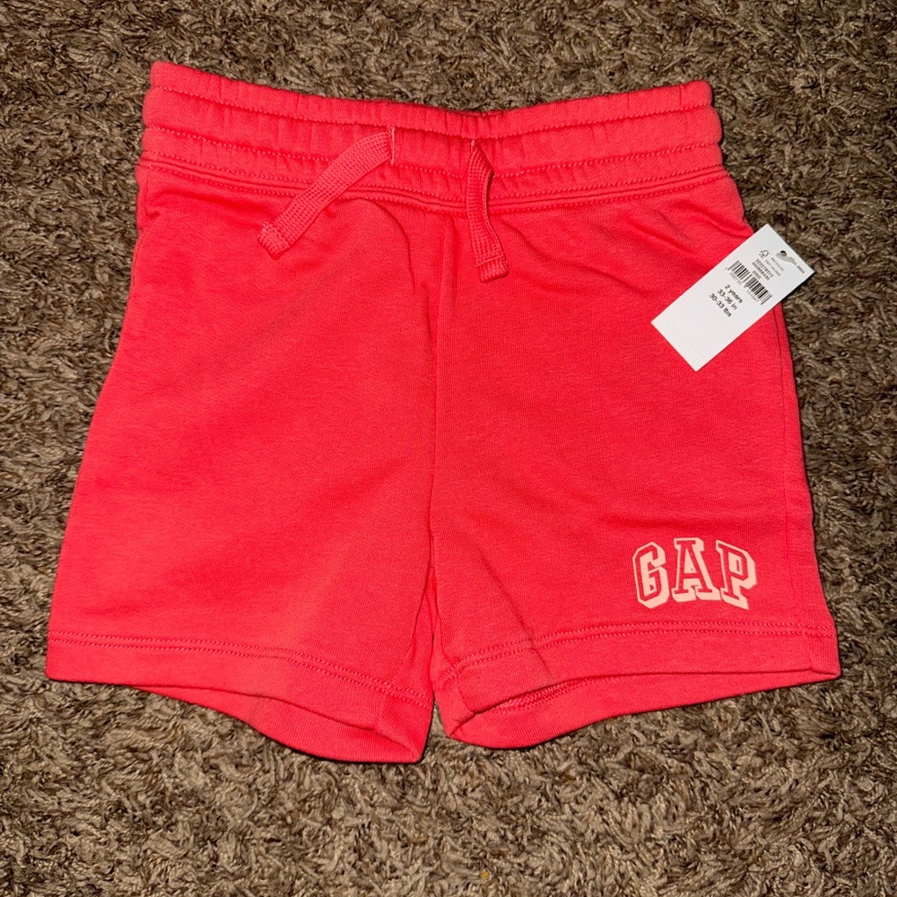 GAP Kids Vibrant Coral Shorts